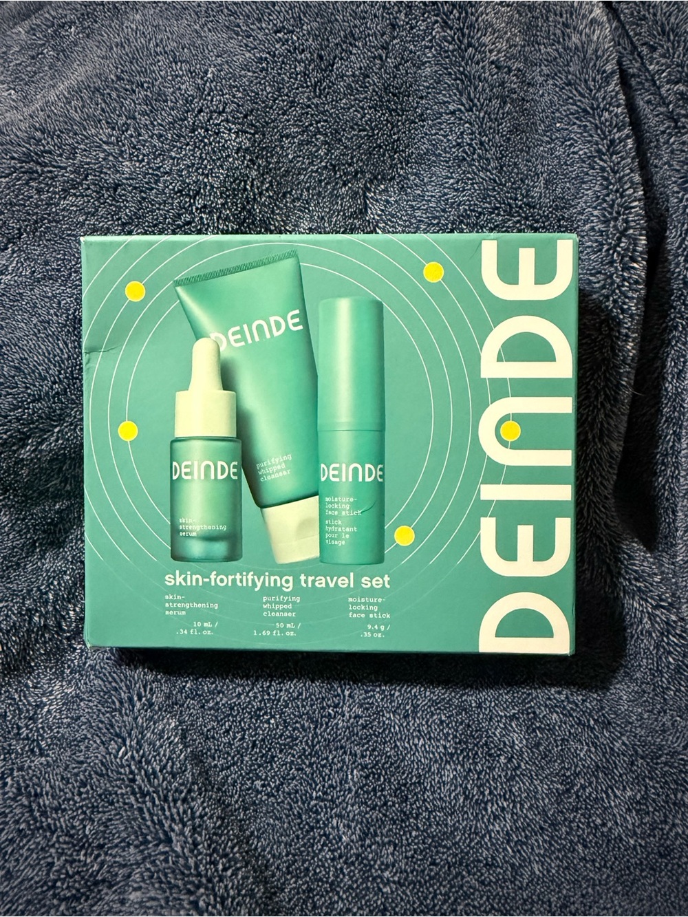 Deinde skin fortifying travel set